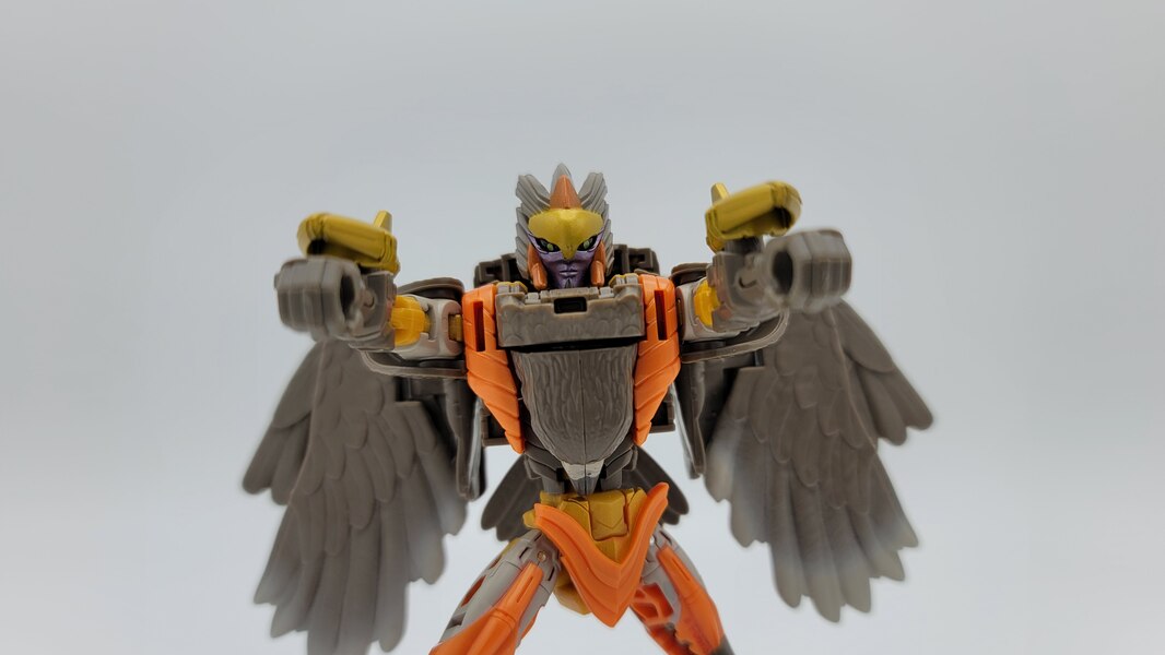 Transformers Kingdom Wave 2 Airazor, Huffer, Ractonite In Hand Images  (3 of 12)